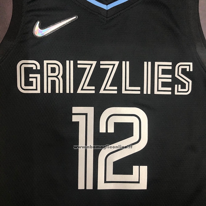 Maglia Memphis Grizzlies Ja Morant #12 Select Series Nero